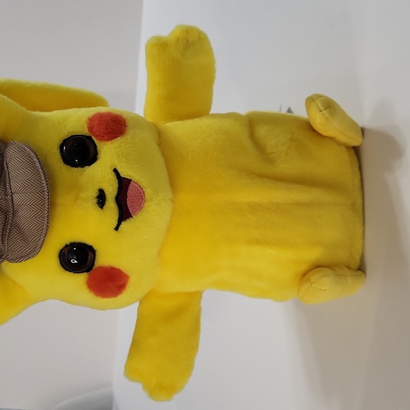 Wct Pokemon Talking Moving Detective Pikachu 12" Plush Stuffed Animal Toy - Picture 4 of 12